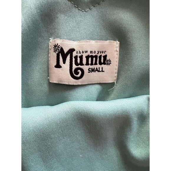 Show me Your Mumu Lined Sliver sage Kendall Maxi Size Small - Picture 8 of 13